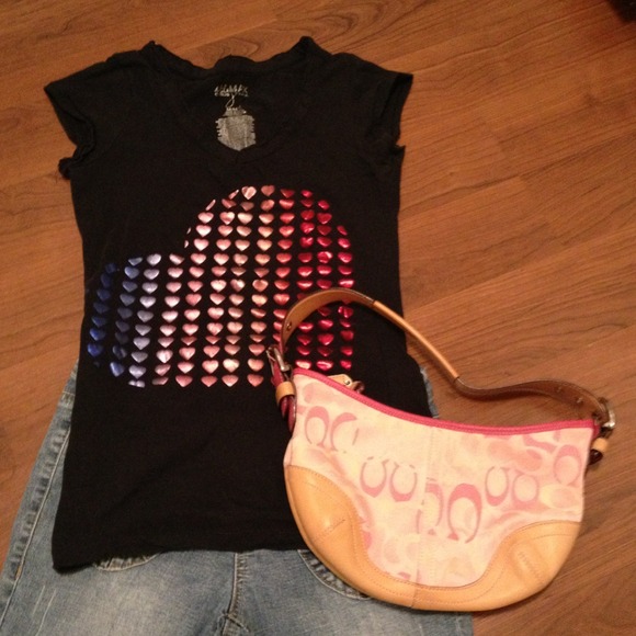 L.e.i. Ashley low rise jean capris.