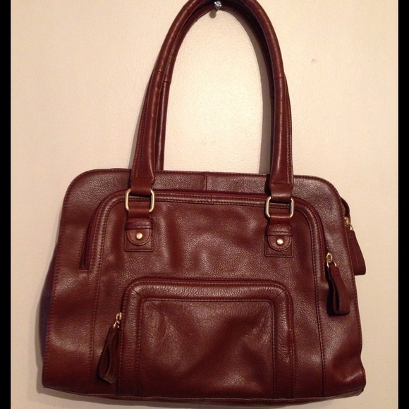 Liz Claiborne Handbags - * HOLD *Gently Used, LARGE, Leather Handbag