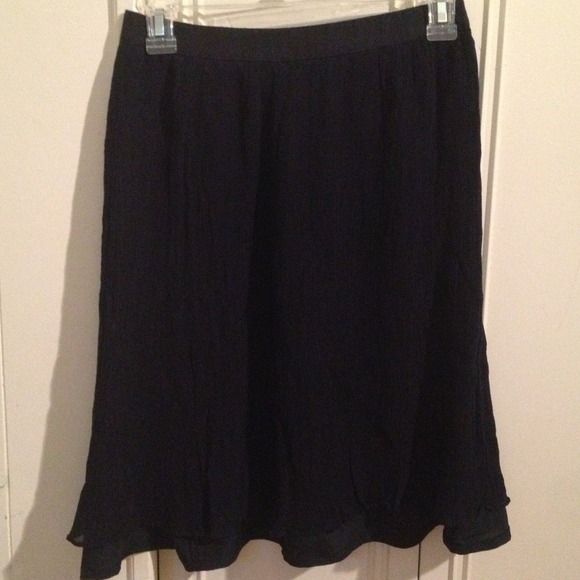 J Crew Navy Skirt