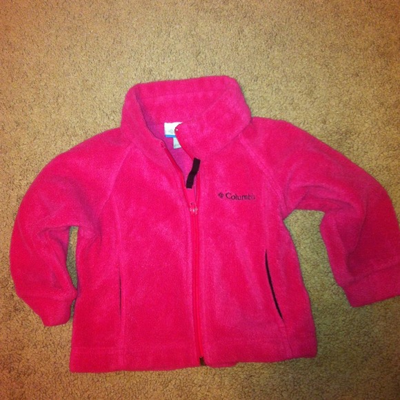 Columbia Jackets & Blazers - 18 months Columbia pink fleece jacket