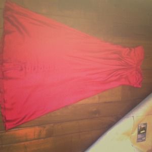 Beautiful fuchsia silk dress