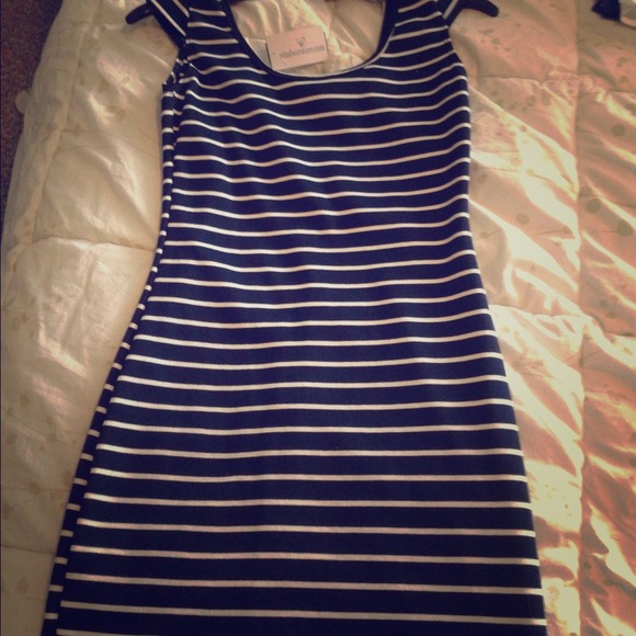 RESERVED!! Striped dress NWT