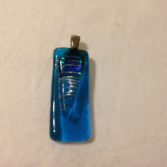 Blue Multi-coloured pendant
