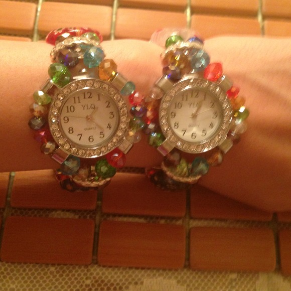 ⛔REDUCED🔻Beautiful Beaded Watch - Picture 3 of 3