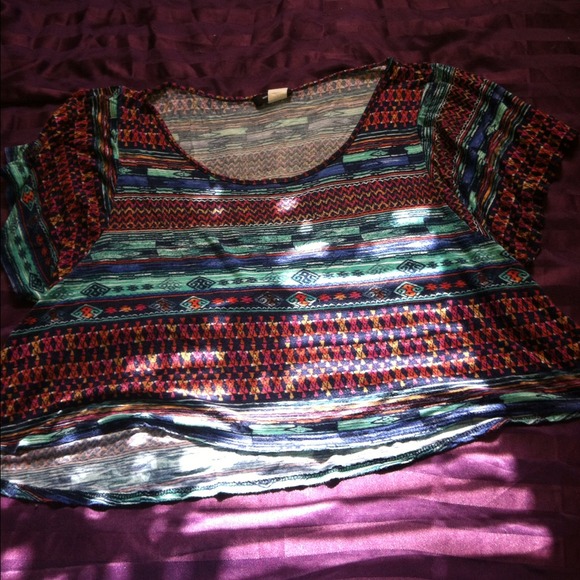 Cute tribal top