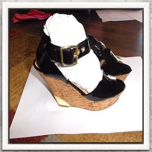 🌟reduced🌟Colin Stuart wedges black.