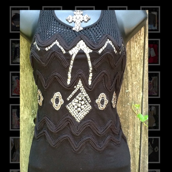 🙅SOLD @jaejaykambal NWT FREE PEOPLE Beaded Dress - Picture 2 of 4