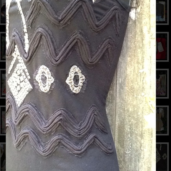 🙅SOLD @jaejaykambal NWT FREE PEOPLE Beaded Dress - Picture 3 of 4