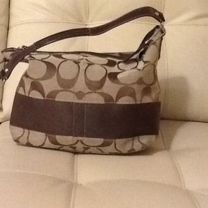 Authentic Coach Signature purse,