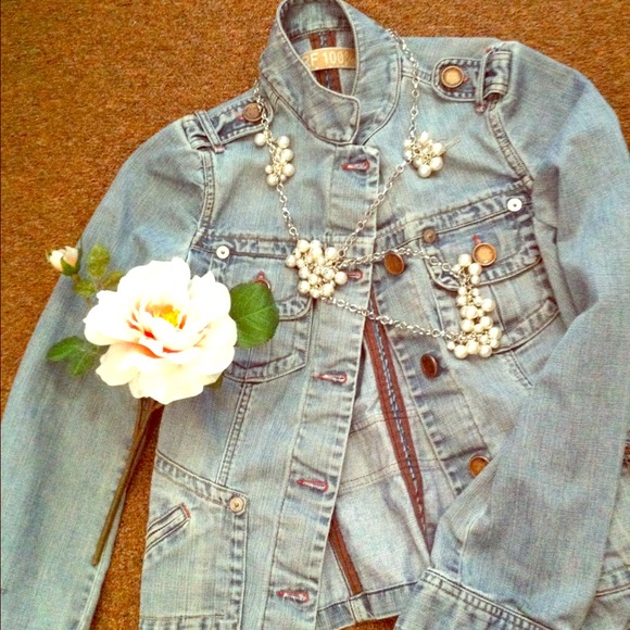 Zara denim spring jacket