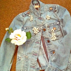 Zara denim spring jacket
