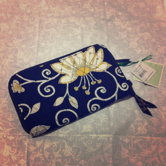 Vera Bradley Clutches & Wallets - Vera Bradley Yellow Bird Zip Around Wallet