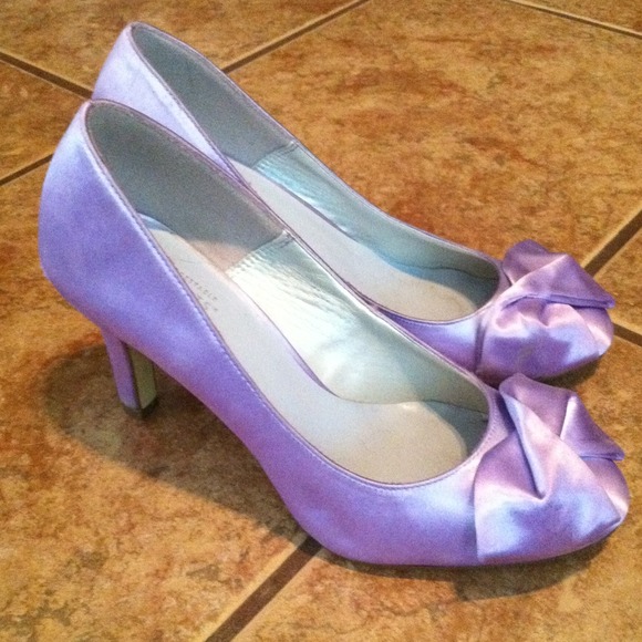 Lavender high heels