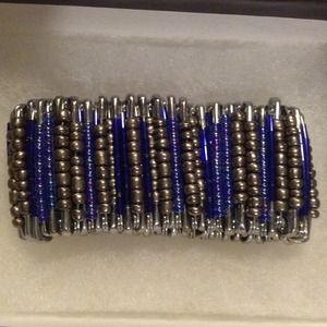 Safety Pin Bracelet