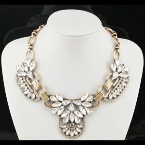 J. Crew cluster bib necklace