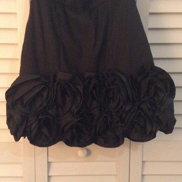 NWOT Strapless Black Cocktail Dress - Picture 3 of 3