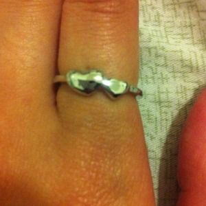 ☆Reduced!☆ Duo heart ring