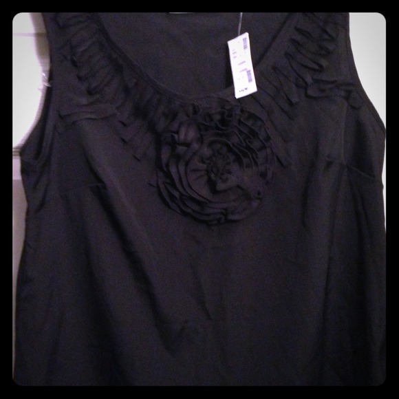 Black dressy tank