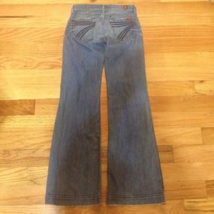 Seven for all mankind trouser dojo jeans sz 24