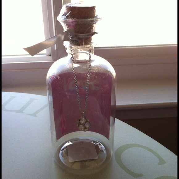 Jewelry - Message in the Bottle and Necklace