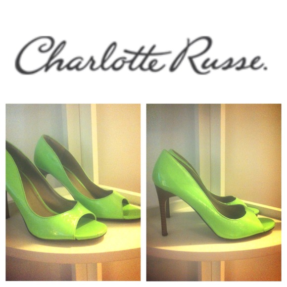 🚫Bundled🚫Charlotte Russe Patent peep toes