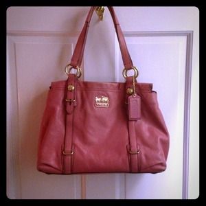 Leather COACH Sachel, new lower price!