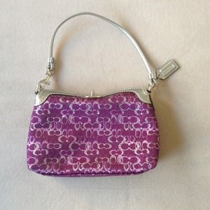 Purple Coach handbag!!