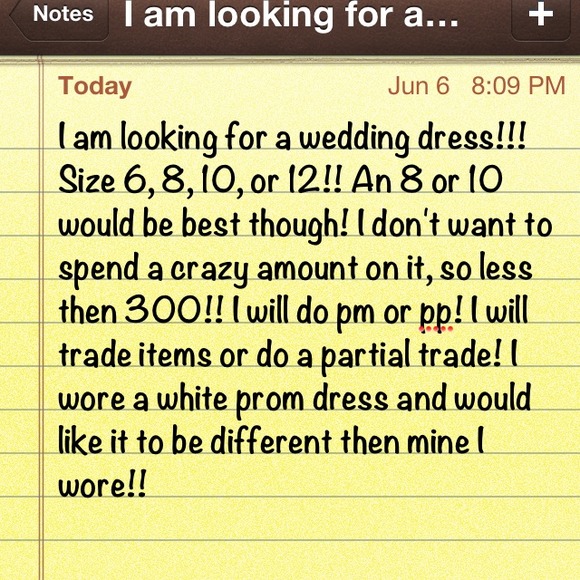 I need a wedding dress!!!!!😍❤