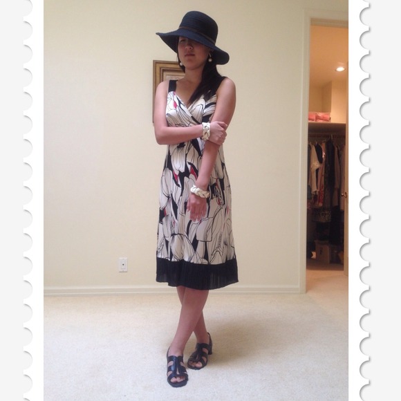 ❤️MEGA SALE❤️👗Floral printed silk Jersey Dress