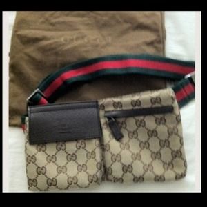 Authentic Gucci belt bag