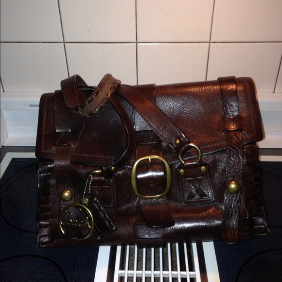 Extra-Large Authentic Coach,Deep Mahogany