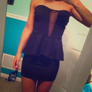 Charolette Russe black dress