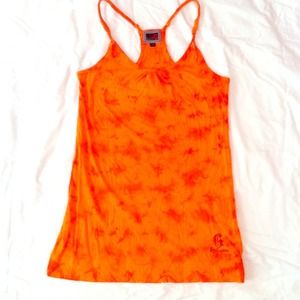 G by Guess orange summer tank top