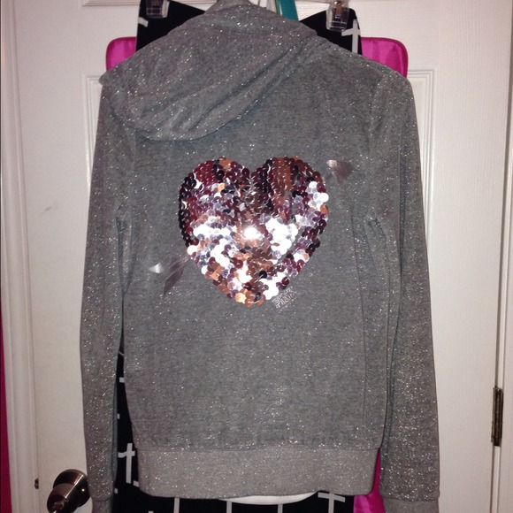 SOLD Grey sparkle VS jacket