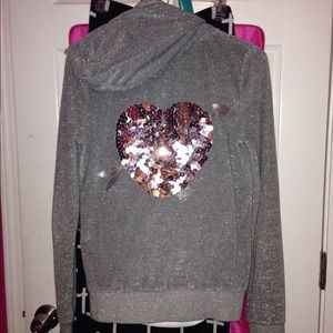 SOLD Grey sparkle VS jacket