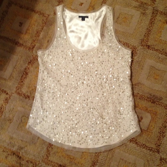 American Eagle Outfitters size 10 sequined tank