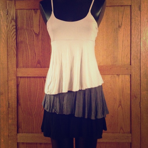 Express Ruffle Knit Dress