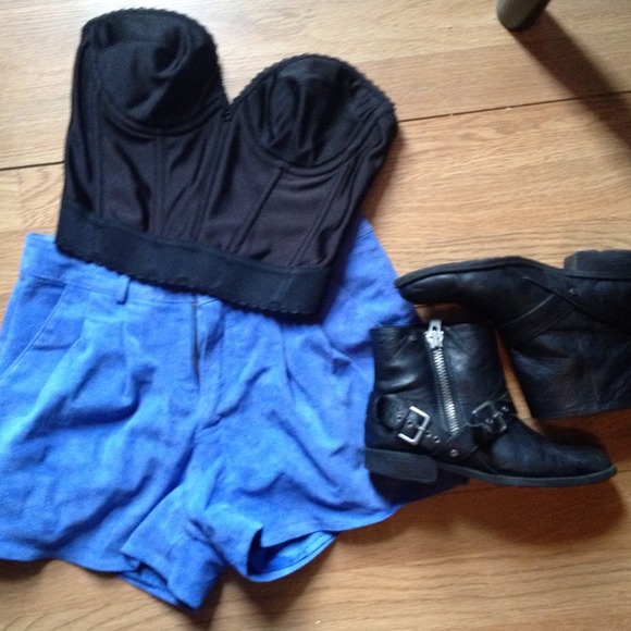 Tops - Bustier black (vintage)