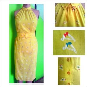 ODE TO ESTHER VINTAGE SYNCHRONIZED SWIMMER DRESS