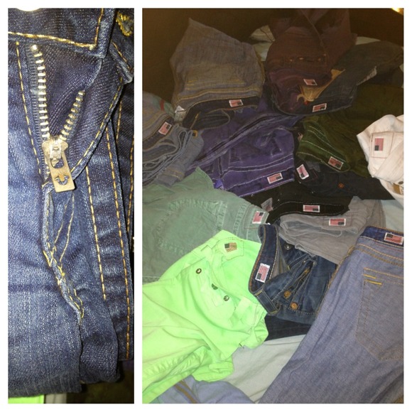 True Religion Pants - ɪ only wear jeans that have ʊ on the button👖