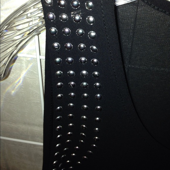 Black sheer top, see through - Picture 2 of 2