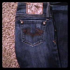 Women's express rerock flare jeans