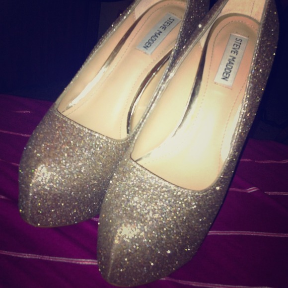 Glittery Steve Madden