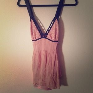 Pink Bebe tank