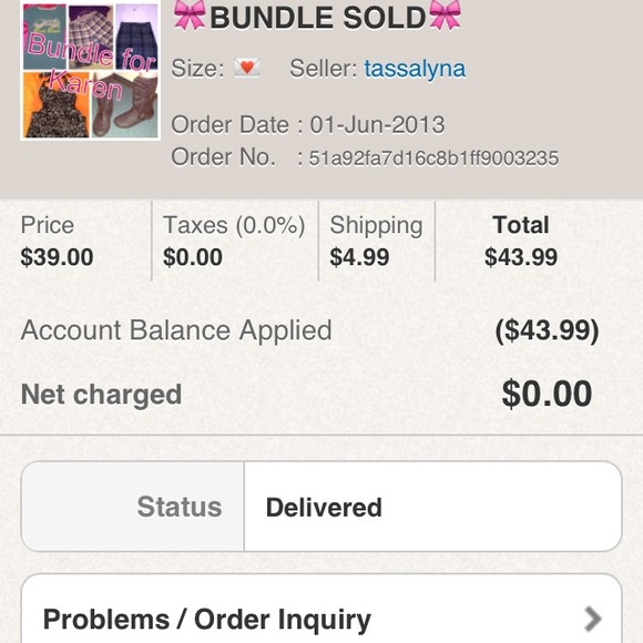 Accepted bundle!