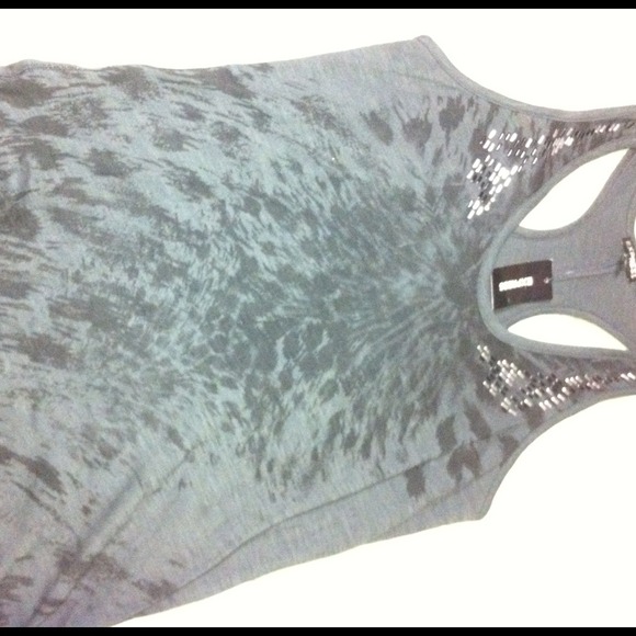 Small embellished tank