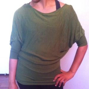 Green shirt
