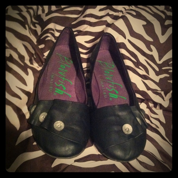 Blowfish Black Flats