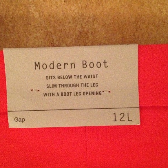 🙅Bundled🙅Gap coral pants NWT - Picture 3 of 4