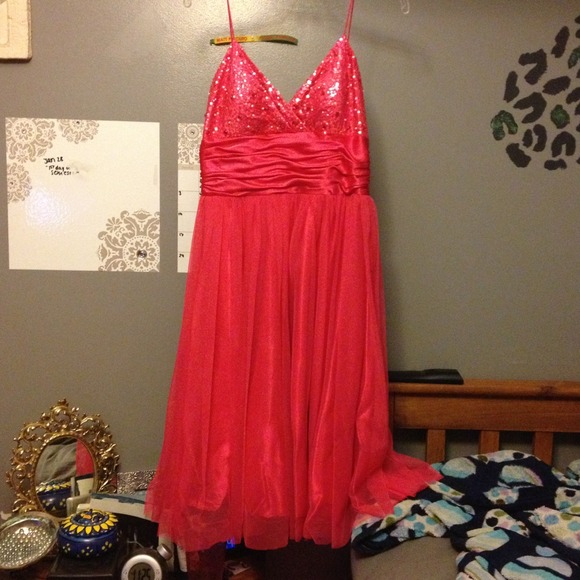 Pink/ Fuschia formal dress from Jcpenny sequin